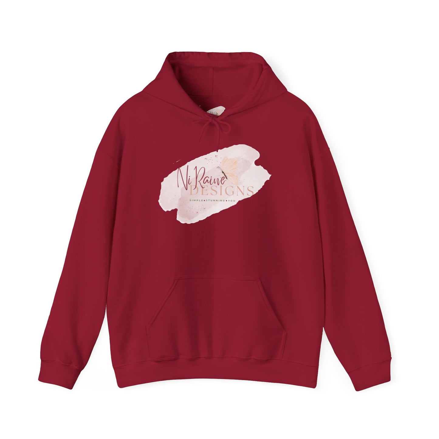 Cozy Unisex Hooded Sweatshirt, Chic Floral Design Sweatshirt for Casual Wear, Stylish Gift for Her, Spring Fashion Layer, Comfort & Style