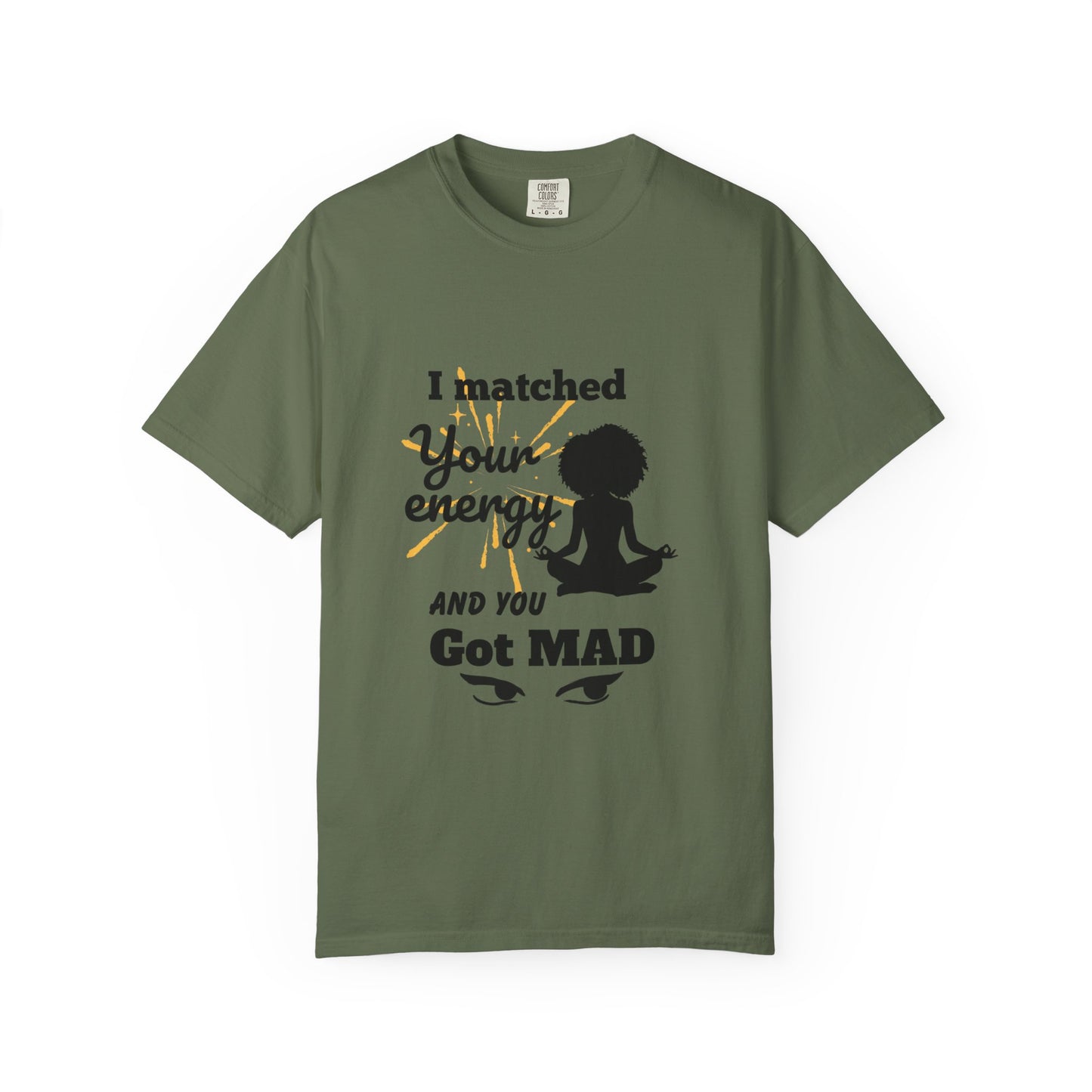 Energy Matched T-Shirt, Fun Conversation Starter Tee,