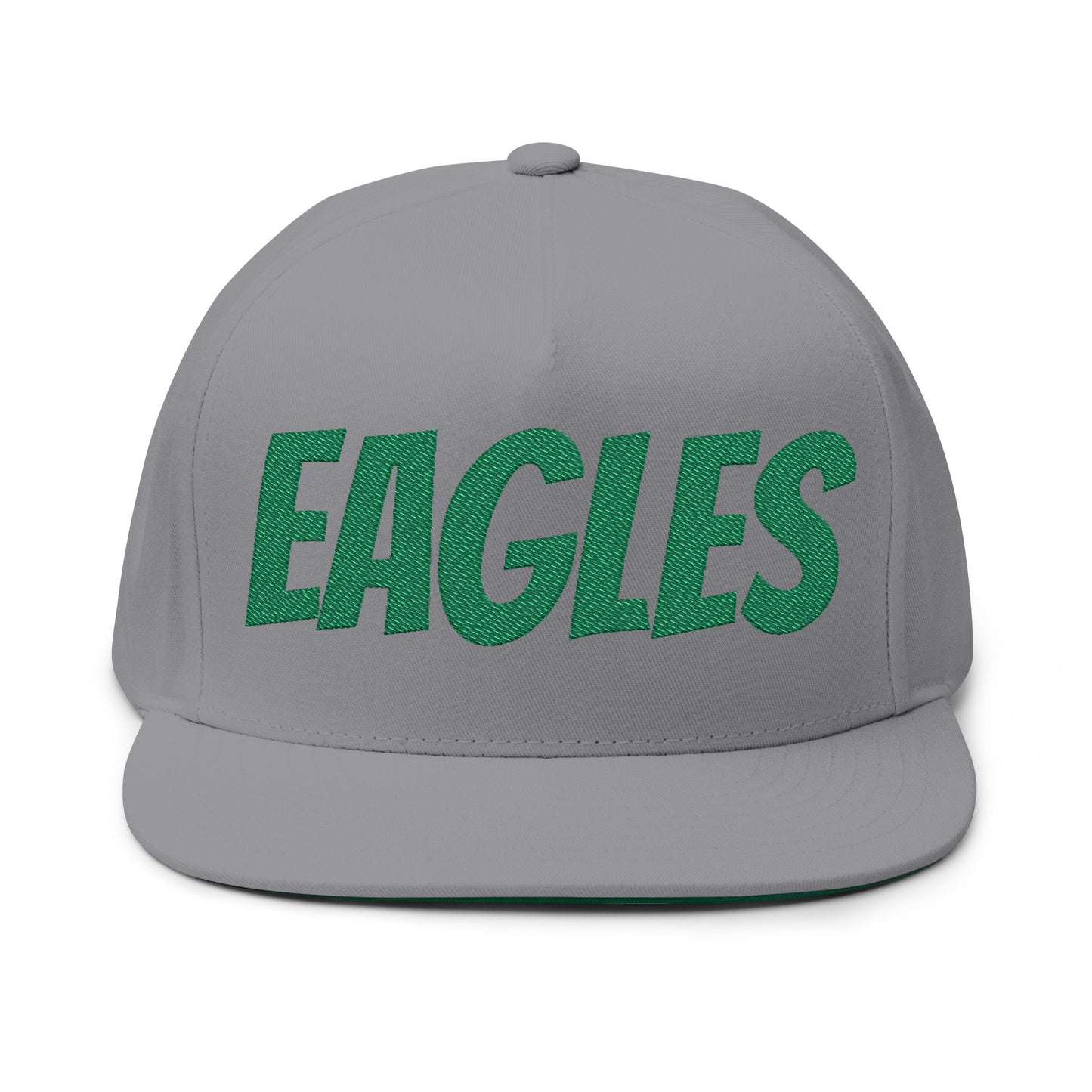 Customizable-Stylish Embroidered Flat Bill Cap