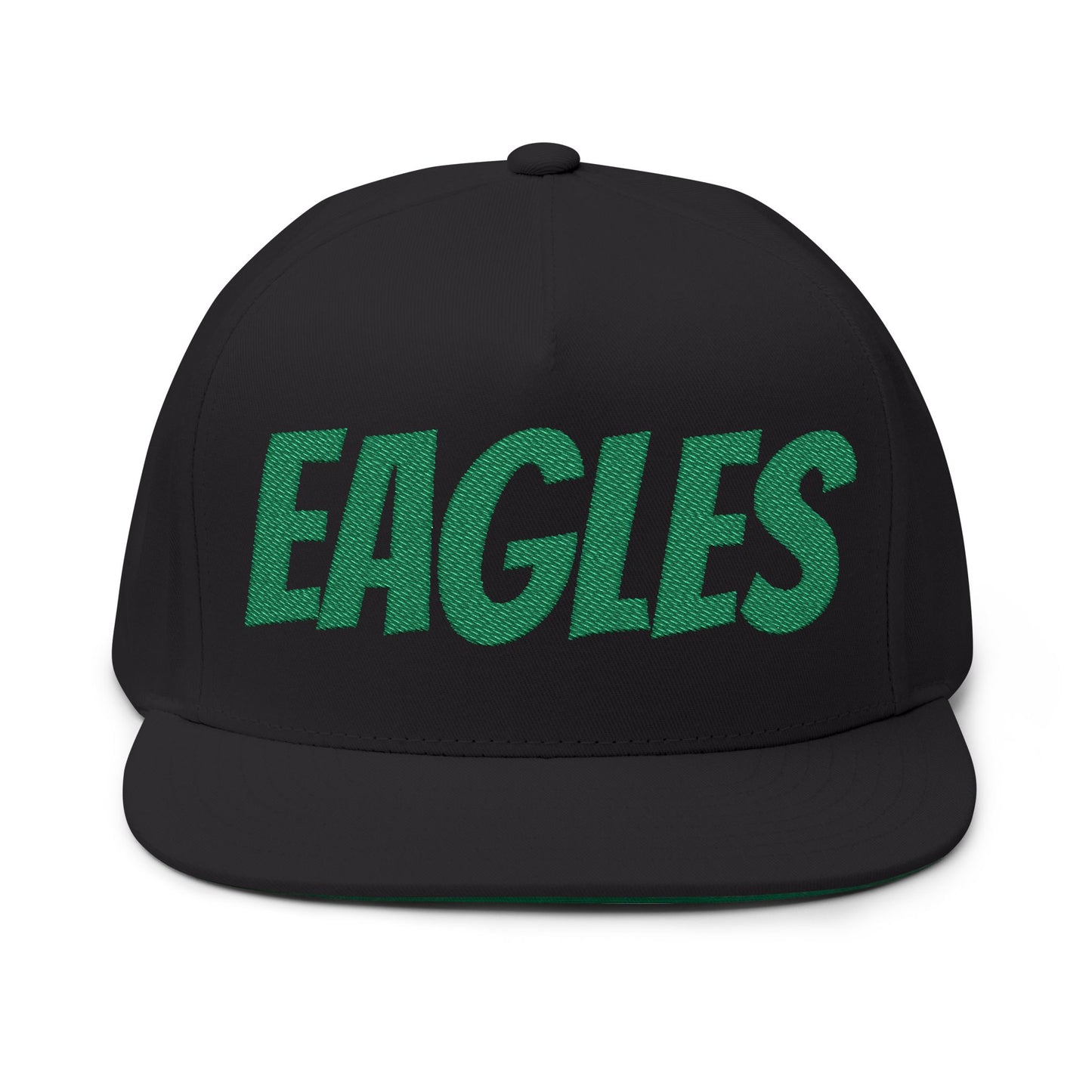 Customizable-Stylish Embroidered Flat Bill Cap