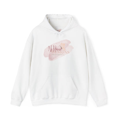 Cozy Unisex Hooded Sweatshirt, Chic Floral Design Sweatshirt for Casual Wear, Stylish Gift for Her, Spring Fashion Layer, Comfort & Style