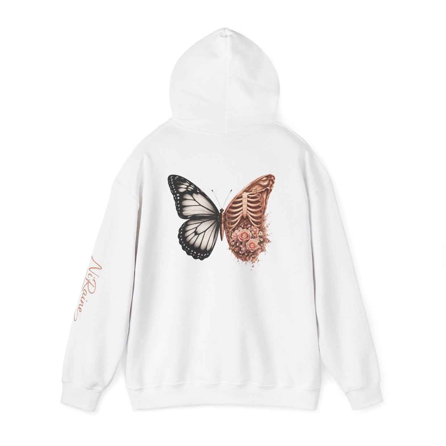 Floral Butterfly Skeleton