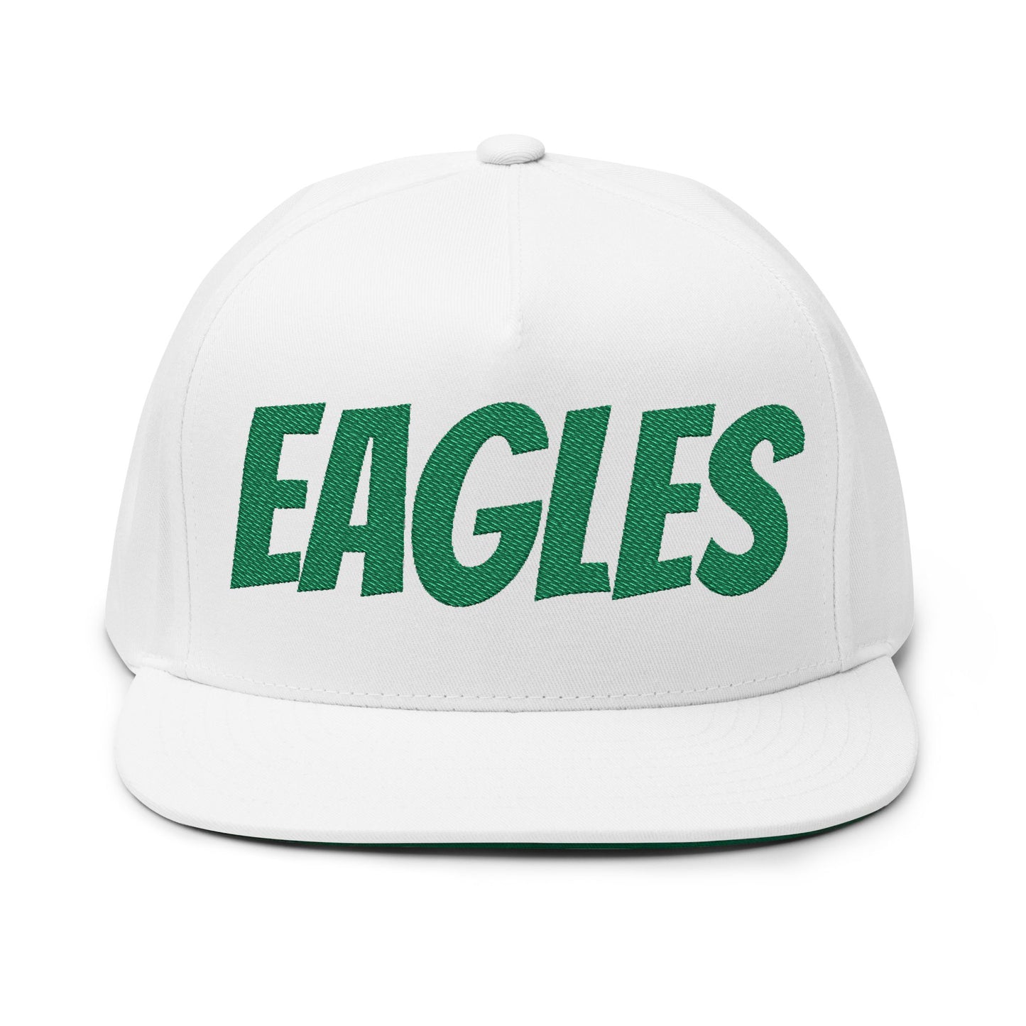 Customizable-Stylish Embroidered Flat Bill Cap