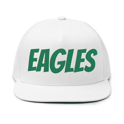 Customizable-Stylish Embroidered Flat Bill Cap