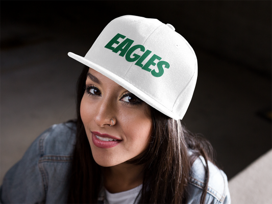 Customizable-Stylish Embroidered Flat Bill Cap
