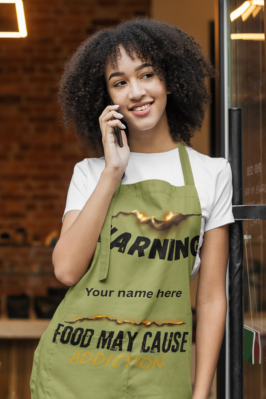 Personalized Food May Cause Addiction Apron