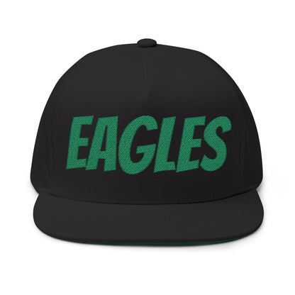 Customizable-Stylish Embroidered Flat Bill Cap